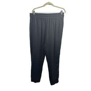 NWT Adore Me Lounge Jogger Pant Women Size Large Black Relaxed Elastic Waistband